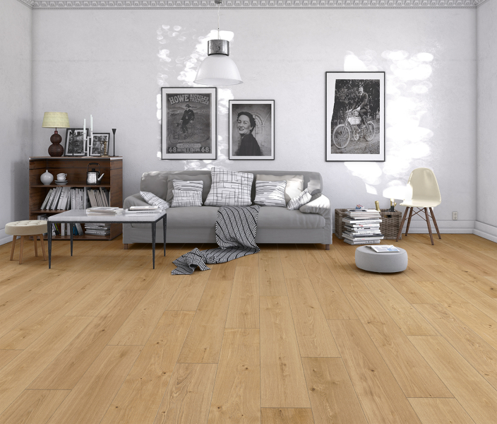 Designboden Silk Oak Brown Landhausdiele 4,6 mm ökologisch