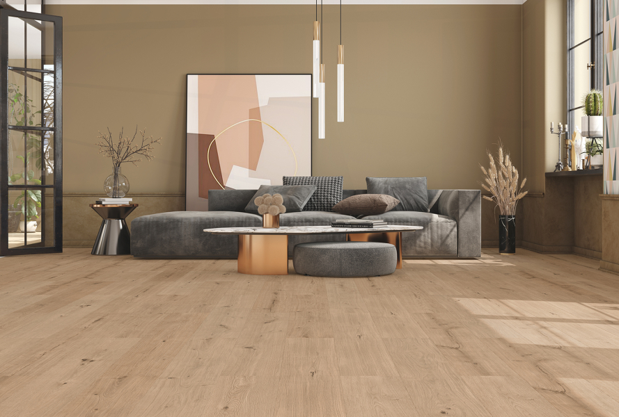 Designboden Pure Oak Grey Brown XL Landhausdiele 5,5 mm ökologisch