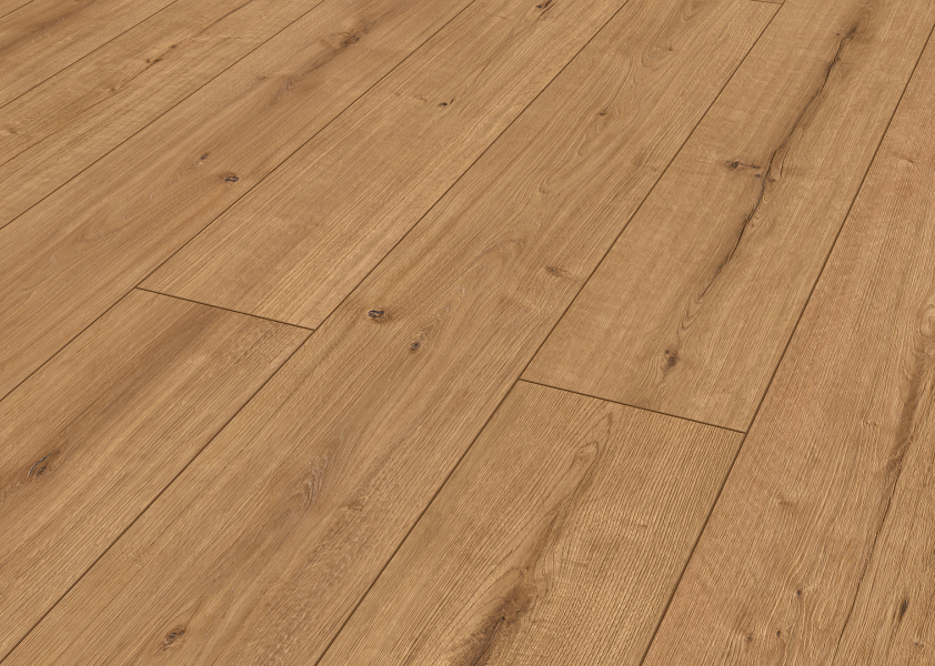 Designboden Pure Oak Mid Brown XL Landhausdiele 5,5 mm ökologisch