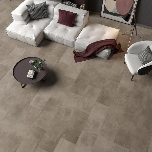 Designboden Screed Brown Fliese 5,5 mm ökologisch