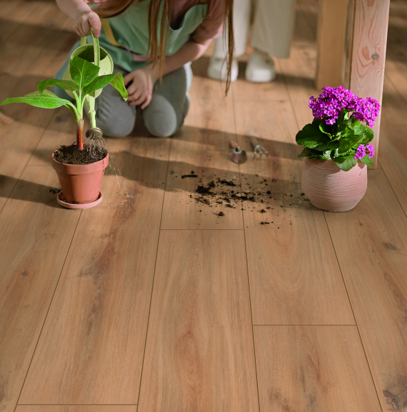 O.R.C.A. Laminat Landhausdiele 4V Vista Oak wasserresistent 8 mm