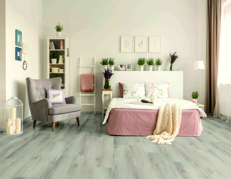 Komplett-Set Laminat Landhausdiele 4V XL Sonnleiten 8 mm
