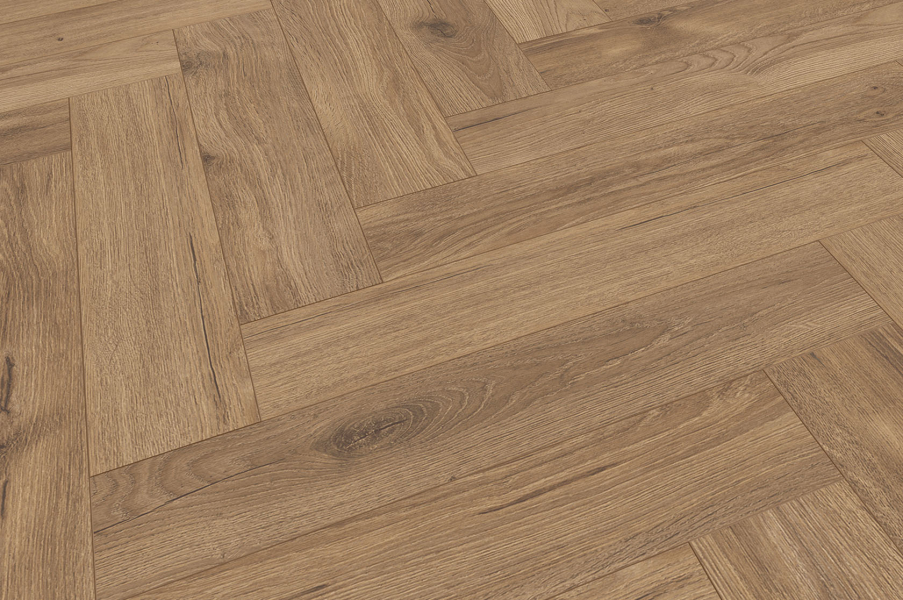 FLOOR24 Laminat Eiche Fischgrät Vouvray 643x131x8 mm